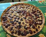Une image de l'étape 17 de Maxi tarte aux cerises, amandes et fromage blanc.