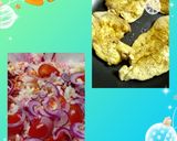 Foto del paso 3 de la receta: Bifecitos de pollo y ensalada de arroz