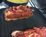 Foto del paso 3 de la receta: Bife grillado con especias y tomate con arroz