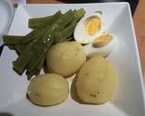 Foto del paso 3 de la receta: Ensalada de papa, chauchas y huevo duro