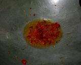 Foto langkah ke 2 dari resep Tahu Rebus Pan-Seared Bawang Cabai.