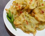 Foto langkah ke 3 dari resep Bakwan Labu Siam dan Cabai.