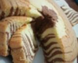 Foto langkah ke 7 dari resep Zebra Cake Putel 5 Bahan.