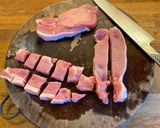 A picture of step 1 of Vietnamese Caramelised Pork.