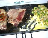 Foto del paso 4 de la receta: Revuelto de huevo con zapallitos a la chapa