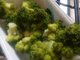 Brócoli con salsa blanca
