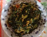 मेथीची भाजी (methichi bhaji recipe in marathi) रेसिपी स्टेप 5 फोटो 