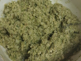 Hamburguesas de mote y avena veganas