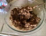 A picture of step 5 of Oatmeal Bread (Cocoa Powder, Nuts, Banana) GF EF.