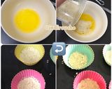 Foto langkah ke 2 dari resep Keto Pandan Cheesecake Muffins.