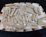 A picture of step 10 of Crispy potato wedges with mint tomato chutni.