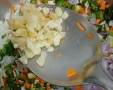 A picture of step 3 of Minestrone soup.