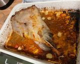 Une image de l'étape 7 de Gigot à l'ail et tomates.