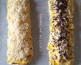 Banana Choco Cheese Strudel langkah memasak 6 foto