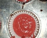 A picture of step 4 of Red velvet cupcakes.