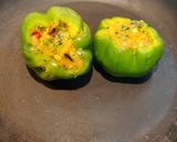 A picture of step 8 of Bharwa Capsicum(Stuffed Bell Peppers).