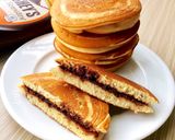 Hình bước làm 3 của món Bánh Rán Đoremon+Syrup Chocolate