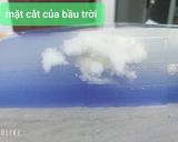 Hình bước làm 9 của món Rau câu bầu trời