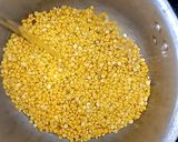 A picture of step 1 of Lauki Chane ki Dal Gosht.