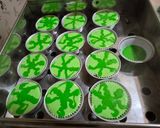 Foto langkah ke 4 dari resep Bolu Kukus Semangka.