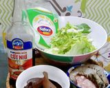 Hình bước làm 1 của món Bánh cuốn chả