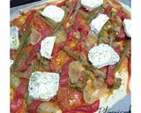 Foto del paso 7 de la receta Pizza de escalivada con queso de cabra y anchoas