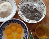 Foto langkah ke 1 dari resep Bolu Kukus Ketan Hitam.