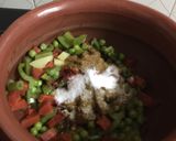 A picture of step 2 of Veg matka pulav.