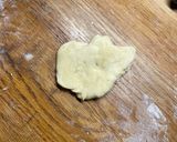 A picture of step 1 of Cheese straws from excess pastry.