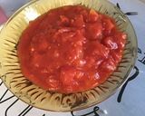 Une image de l'étape 7 de Chipolatas au curry d'aubergine et tomates.