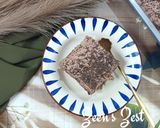 A picture of step 5 of Chocolate Tres Leches.