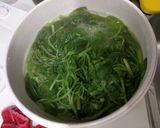 干貝XO醬炒莧菜的食譜步驟2照片