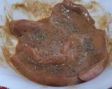 Foto del paso 1 de la receta: Pechuga de pavo marinada en soja y mostaza