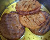 A picture of step 8 of Malpua with Rabri.
