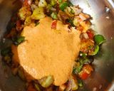 A picture of step 6 of Dosa with Spicy Onion Curry.