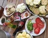 صورة لخطوة 1 من وصفة تبسي باذنجان