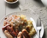 Foto langkah ke 6 dari resep Bangers and Mash.