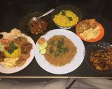 Foto langkah ke 3 dari resep Nasi kuning magic com anti ribet pulen wangi gurih.