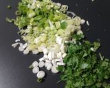 A picture of step 3 of Savory Corn Pancakes.