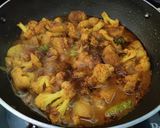 A picture of step 4 of Lunch box (Jeera rice,ajwain paratha, pili dal, gobhi aloo sabzi.