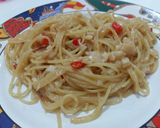 Foto langkah ke 8 dari resep One Pan Spaghetti Aglio Olio.