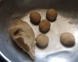 A picture of step 1 of Poori.