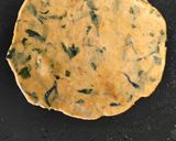 A picture of step 5 of Methi ajwain thepla.