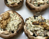 Foto del paso 7 de la receta: Portobellos con queso azul