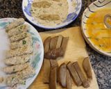 Foto del paso 2 de la receta: Palitos de seitán rebozados con salsas