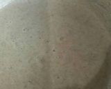 A picture of step 2 of Chilke wali moong daal ki kadhi aur chawal.