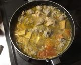 Hình bước làm 5 của món Bún riêu dã chiến ở Tokyo(ブンリュウ)