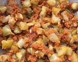 A picture of step 3 of Bottle Gourd sabji.