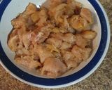 Foto del paso 1 de la receta: Pollo con champiñones en crema keto