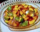 A picture of step 2 of Punjabi Style Mango Pickle.